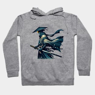 Blue Eye Samurai Vintage Style Hoodie